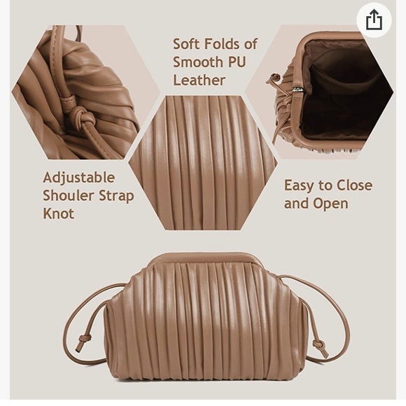 Faux Leather Clutch Bag - Picture 8 of 9